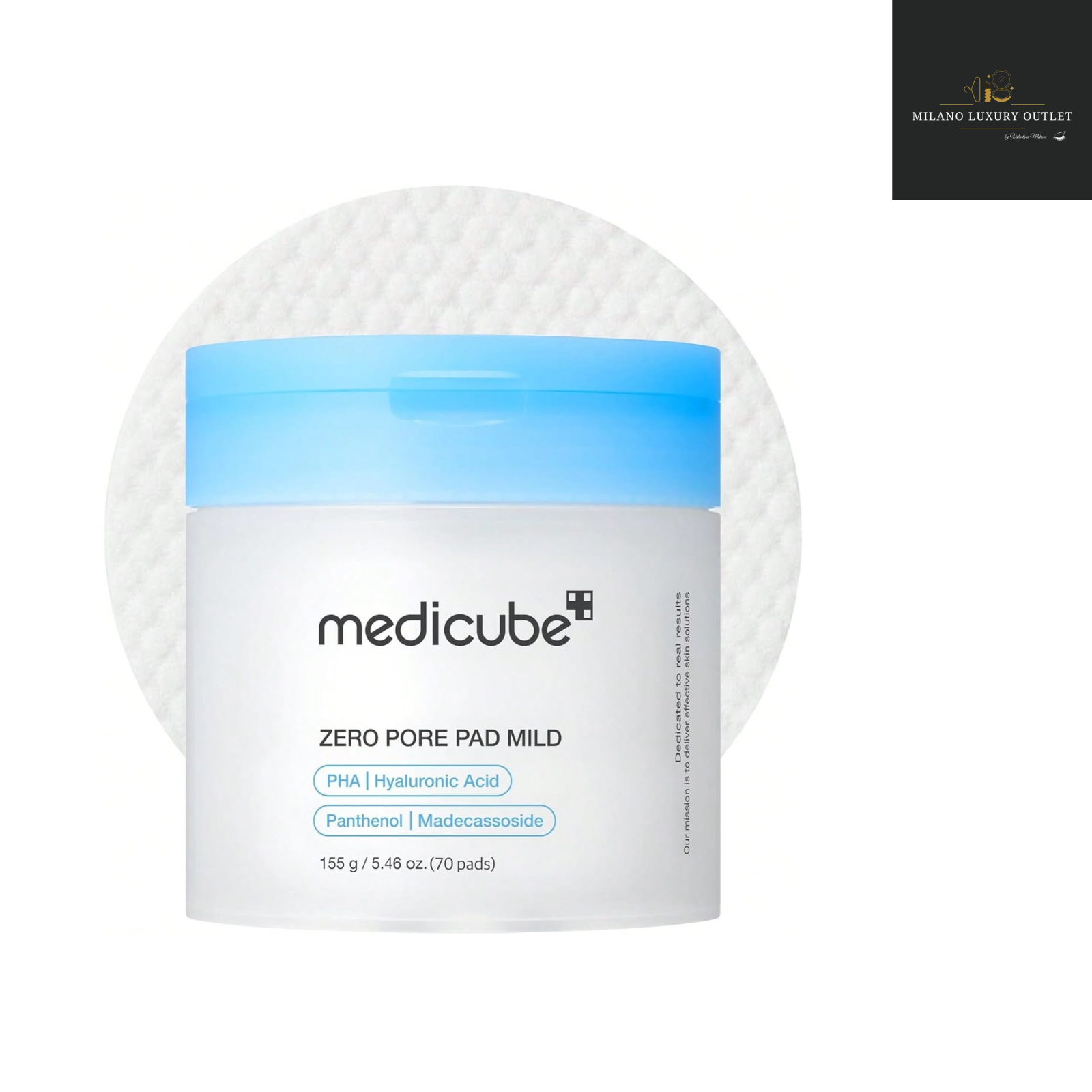 MEDICUBE Zero Pore Pad 2.0 - Dischetti esfolianti viso