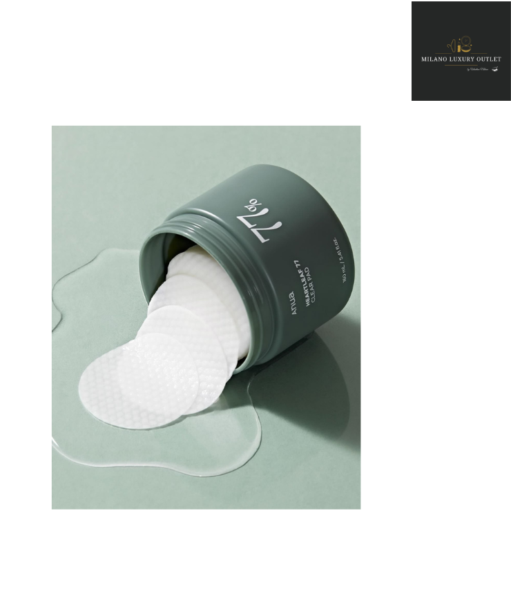 ANUA Heartleaf 77% Clear Pad - Dischetti con tonico purificante