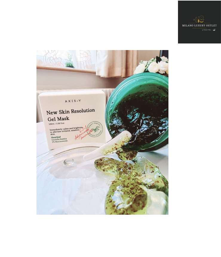 Axis-Y Maschera viso in gel illuminante New Skin Resolution