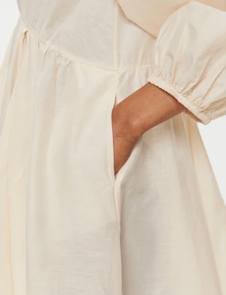 Pinko Vestito Beowulf In Misto Seta E Cotone