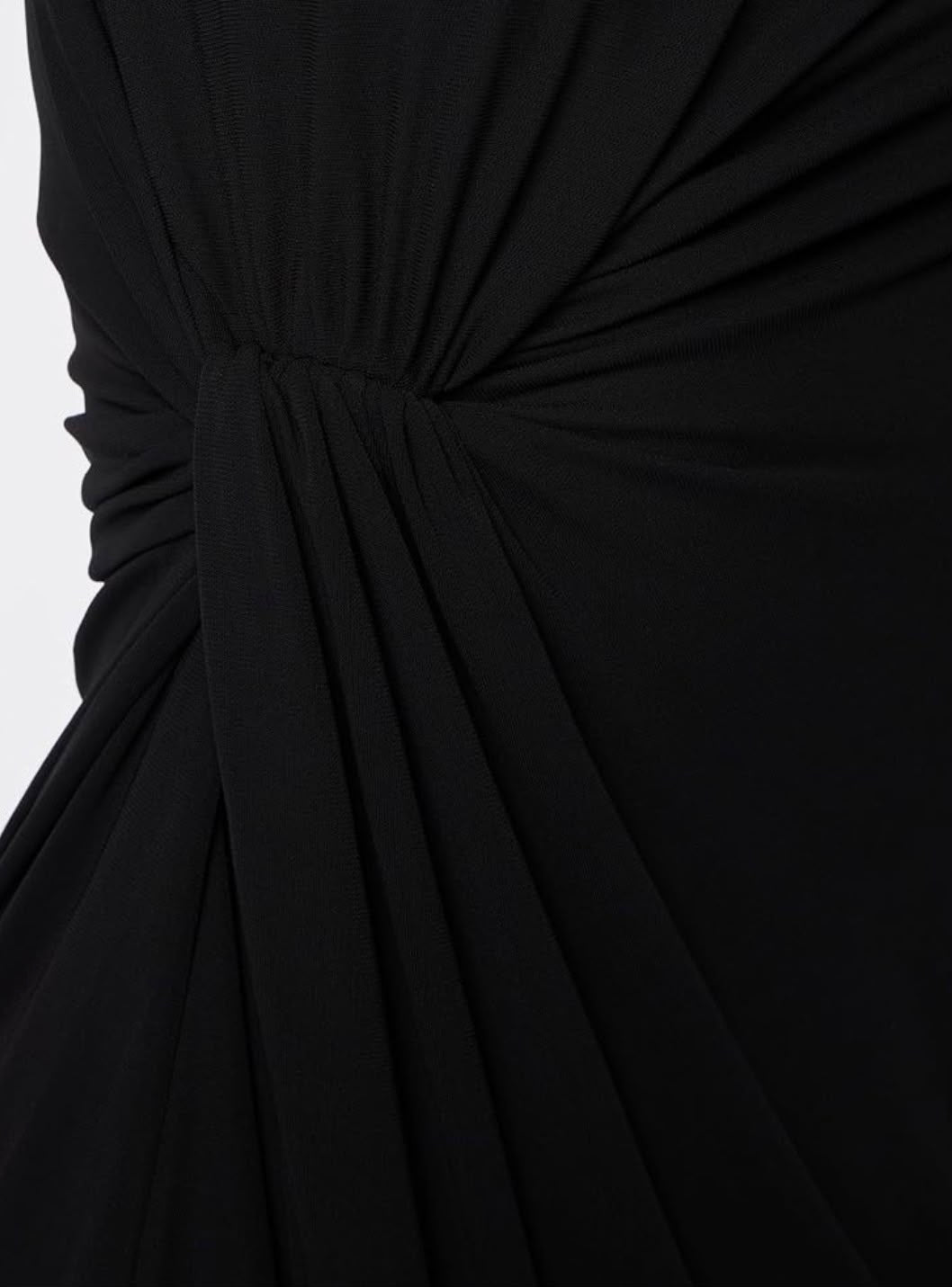 PINKO Abito lungo Capena crepe nero