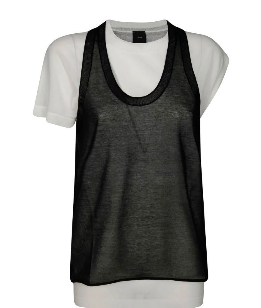T-shirt PINKO da donna   T-shirt in misto cotone 2 PZ