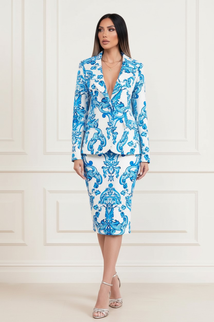 Guess by Marciano  MARCIANO BY GUESS BLUE NOTE BLAZER BLUE NOTE