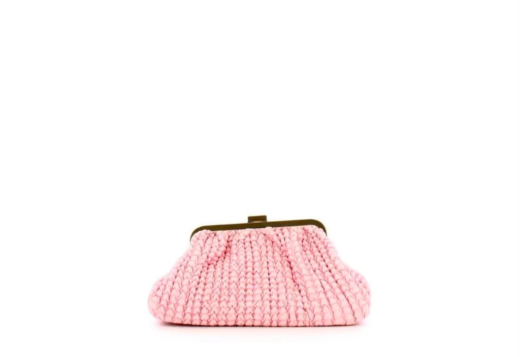 Love Moschino Clutch Plissettata Cipria Cipria