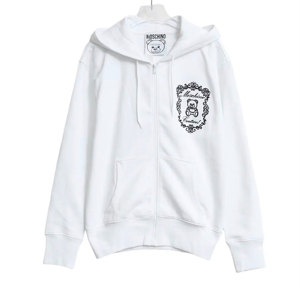 Moschino  Felpa con cappuccio Moschino con orsetto