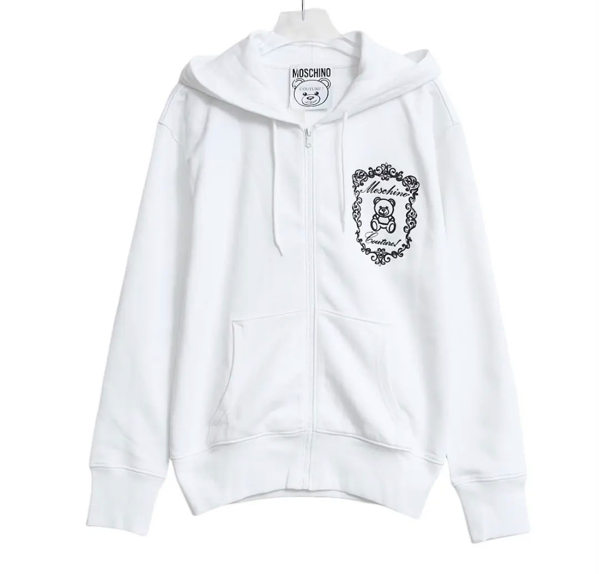 Moschino  Felpa con cappuccio Moschino con orsetto