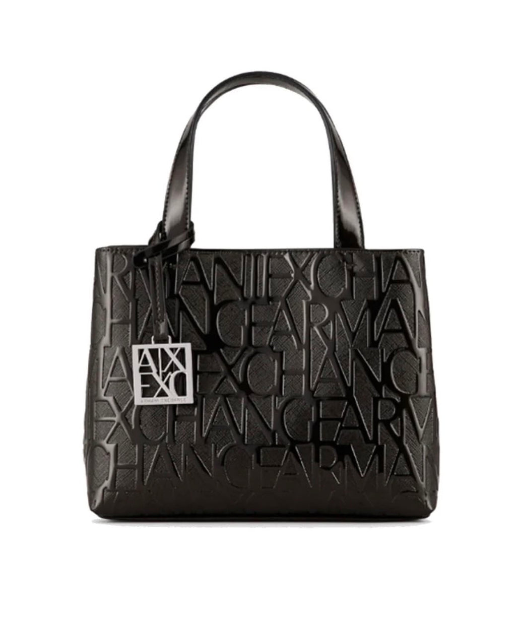 Armani Exchange SMALL SHOPPING BAG - Borsa a mano
