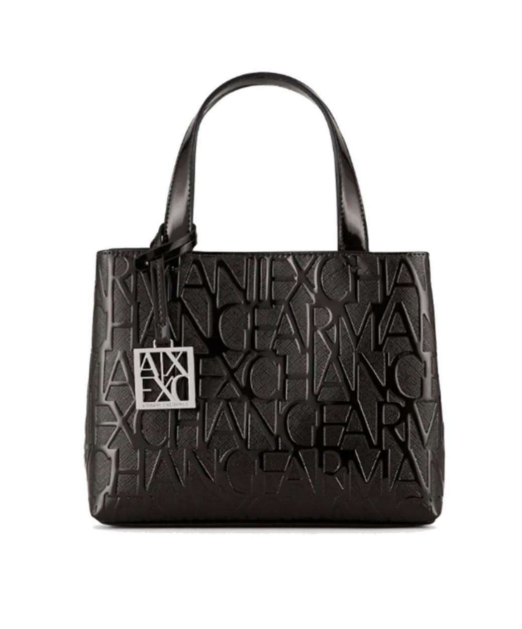 Armani Exchange SMALL SHOPPING BAG - Borsa a mano