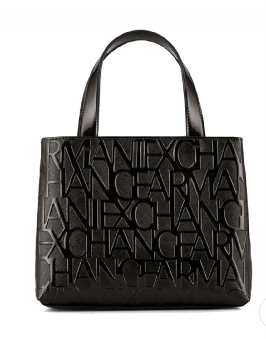 Armani Exchange SMALL SHOPPING BAG - Borsa a mano