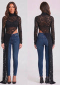 MAGLIA IN PIZZO "MATEAU"