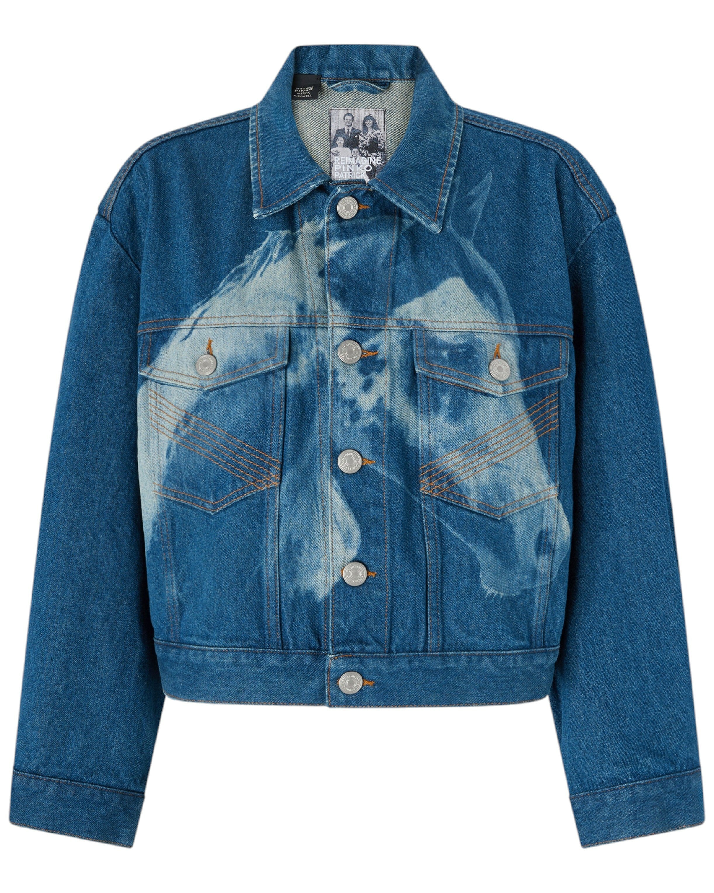 Pinko Giacca di jeans GOTLAND PINKO X PATRICK MCDOWELL | Regular Fit
